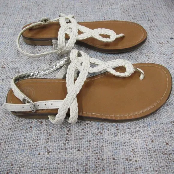 Wonder Nation Girls Shoes White Size 13 - Picture 4 of 6